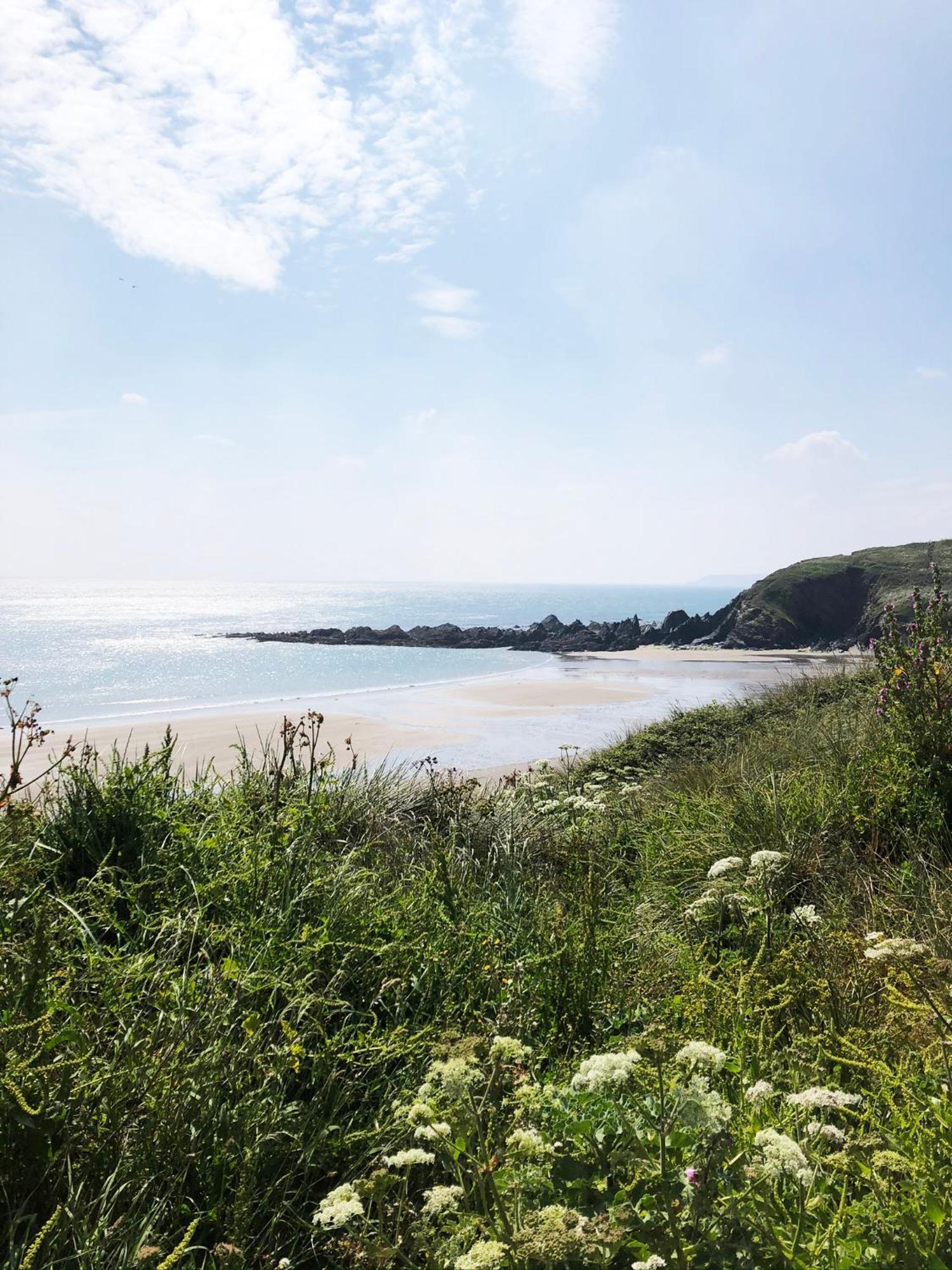 Cosy Beachside Cottage Bigbury Exteriör bild